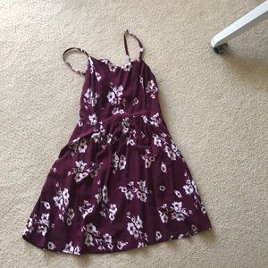 Garage floral mini dress